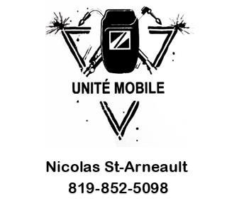 Soudure Mobile Nicolas St-Arneault - Soudeur, Atelier de Soudure à Shawinigan